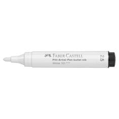 Faber-Castell PITT umělecký popisovač hrubý/101 bílá