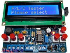 HADEX F-L-C tester s displejem LCD1602