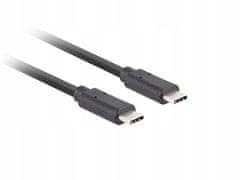 Lanberg Kabel CA-CMCM-32CU-0005-BK USB C - USB C 0.5m černý