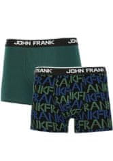 John Frank Pánské boxerky JF2BTORA01 2Pack, Dle obrázku, L