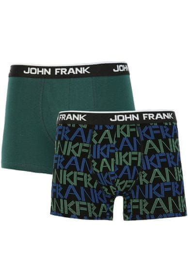 John Frank Pánské boxerky JF2BTORA01 2Pack