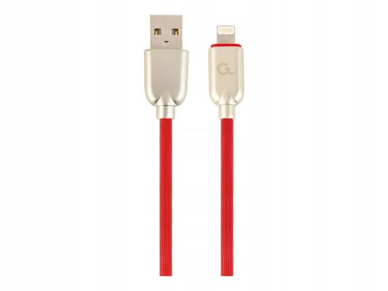 Gembird Kabel USB A - Lightning červený 1m