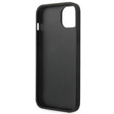 Ferrari FEHCP14MRBUK hard silikonové pouzdro iPhone 14 PLUS 6.7" black Leather Stamp Sides