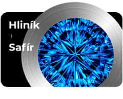 TGP Safírové ochranné sklo pro iPhone 11, 0.3 karátové, žlutá + certifikát GIA