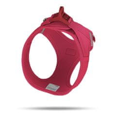 curli Postroj pro psy se sponou Air-Mesh Red S, 4-7 kg