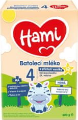 Hami 4 Mléko batolecí s příchutí vanilky 600 g