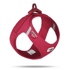 curli Postroj pro psy se sponou Air-Mesh Red 2XS, 2-4 kg