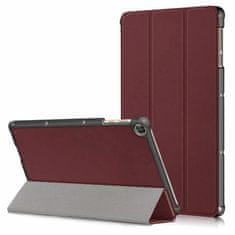 Techsuit Pouzdro pro tablet Lenovo Tab M10 PLUS FHD (TB-X606F), Techsuit FoldPro burgundy