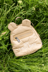 Childhome Dětský batoh My First Bag Puffered Beige