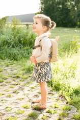 Childhome Dětský batoh My First Bag Puffered Beige