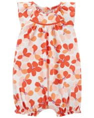 Carter's Overal letní Orange Floral dívka NB/vel. 56