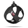 Postroj pro psy se sponou Air-Mesh Black S, 4-7 kg