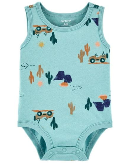 Carter's Body bez rukávů Blue Jeep kluk NB/vel. 56