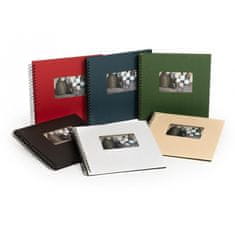 KPH Spirálové fotoalbum na růžky 30x30/40s. NEW CHARME bílé