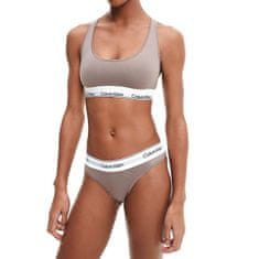 Calvin Klein Dámská tanga Modern Cotton Nat Velikost: L QF7050E-5R4