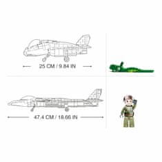 Sluban Model bricks m38-b0931 chengdu j-20 stíhací letoun