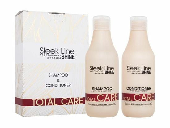 Stapiz 300ml sleek line total care shampoo & conditioner