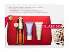 Clarins 50ml double serum & nutri-lumiére collection