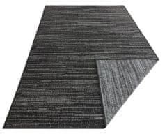 Elle Decor AKCE: 80x350 cm Kusový koberec Gemini 105549 Night Silver z kolekce Elle – na ven i na doma 80x350