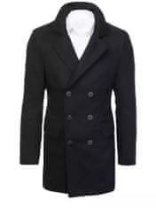 Dstreet Pánský kabát Wrapped černá M