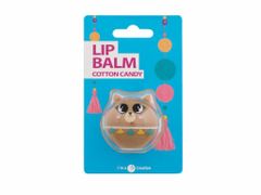 Kraftika 6g cute animals lip balm cotton candy, balzám na rty