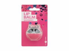 Kraftika 6g cute animals lip balm raspberry, balzám na rty