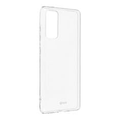 ROAR Obal / kryt na Samsung Galaxy S20 FE transparentní - Jelly Case Roar