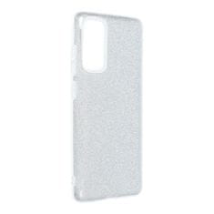 FORCELL Obal / kryt na Samsung Galaxy S20 FE / S20 FE 5G stříbrný - Forcell Shining Case