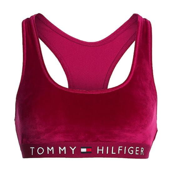 Tommy Hilfiger Dámská sportovní podprsenka Velour Velikost: S UW0UW03979-VWU