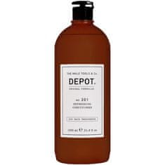 DEPOT no. 201 Refreshing Conditioner - osvěžující vlasový kondicionér pro muže, 1000 ml