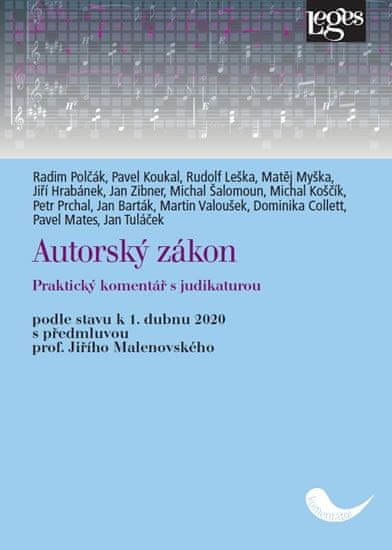 autorů kolektiv: Autorský zákon - Praktický komentář s judikaturou