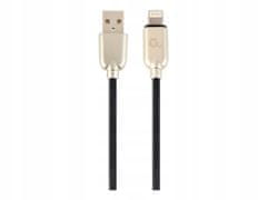 Gembird Kabel CC-USB2R-AMLM-2M USB A - Lightning černý 2m