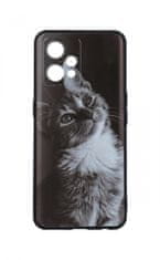 TopQ Kryt Realme 9 Pro+ silikon Cute Cat 73340