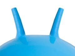 WOWO Modrý Skákací Míč Klokan o Průměru 65 cm pro Fitness a Hry