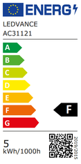 Osram LED žárovka RGBW E14 P45 5,5W = 40W 470lm + Pilot dálkové ovládání