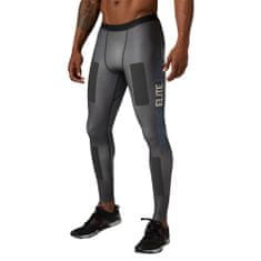 Reebok Kalhoty běžecké grafitové 164 - 169 cm/XS Rcf Comp Tight X Kevlar