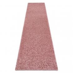 eoshop Běhoun SOFFI shaggy 5cm světle růžový - do kuchyně, předsíně, chodby, haly (Velikost: 80x150 cm)