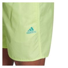 Adidas Kalhoty do vody bledě zelené 164 - 169 cm/S Length Solid Swim Short