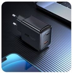 AceFast charger gan usb-c qc 3.0 pd 30w