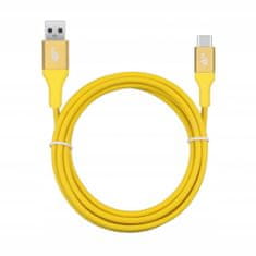 TB Energy Kabel TB AKTBXKU3CPREM2Y USB A - USB C žlutý 2m