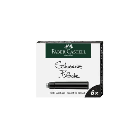 Faber-Castell Inkoustové bombičky černé 6 ks