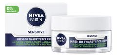 Nivea Pánský hydratační krém na obličej Sensitive 48H - podrážděná pleť 50 ml