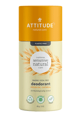 Attitude Přírodní tuhý deodorant ATTITUDE - pro citlivou a atopickou pokožku - bez vůně a s arganovým olejem 85 g