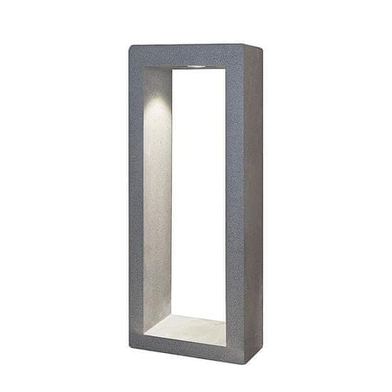 ACA ACA Lighting LED COB stojací lampa 5W 130LM 230V AC 3.000K RA80 IP65 30.000hod černý beton MK019B-510