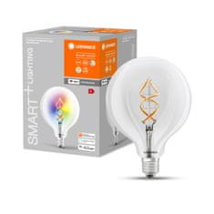 Osram LEDVANCE SMART plus Filament WiFi Globe RGBW 30 4.5W 2700K E27 4058075609938