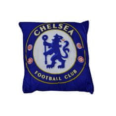 FOREVER COLLECTIBLES Oboustranný dekorační polštářek 40x40cm FC CHELSEA Crest