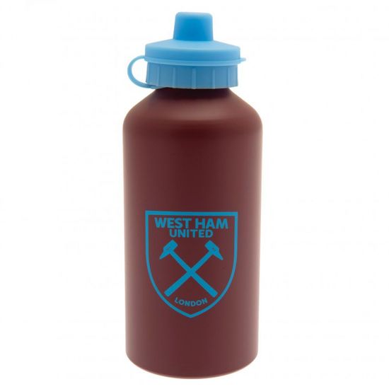 FOREVER COLLECTIBLES Láhev na pití WEST HAM UNITED Aluminium Drinks Bottle MT, 500ml