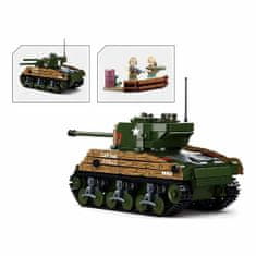 Sluban Army ww2 m38-b1110 bitevní tank m4a3 (76w)