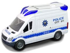 Lean-toys Interaktivní Policie Policejní Auto Světlo Dž