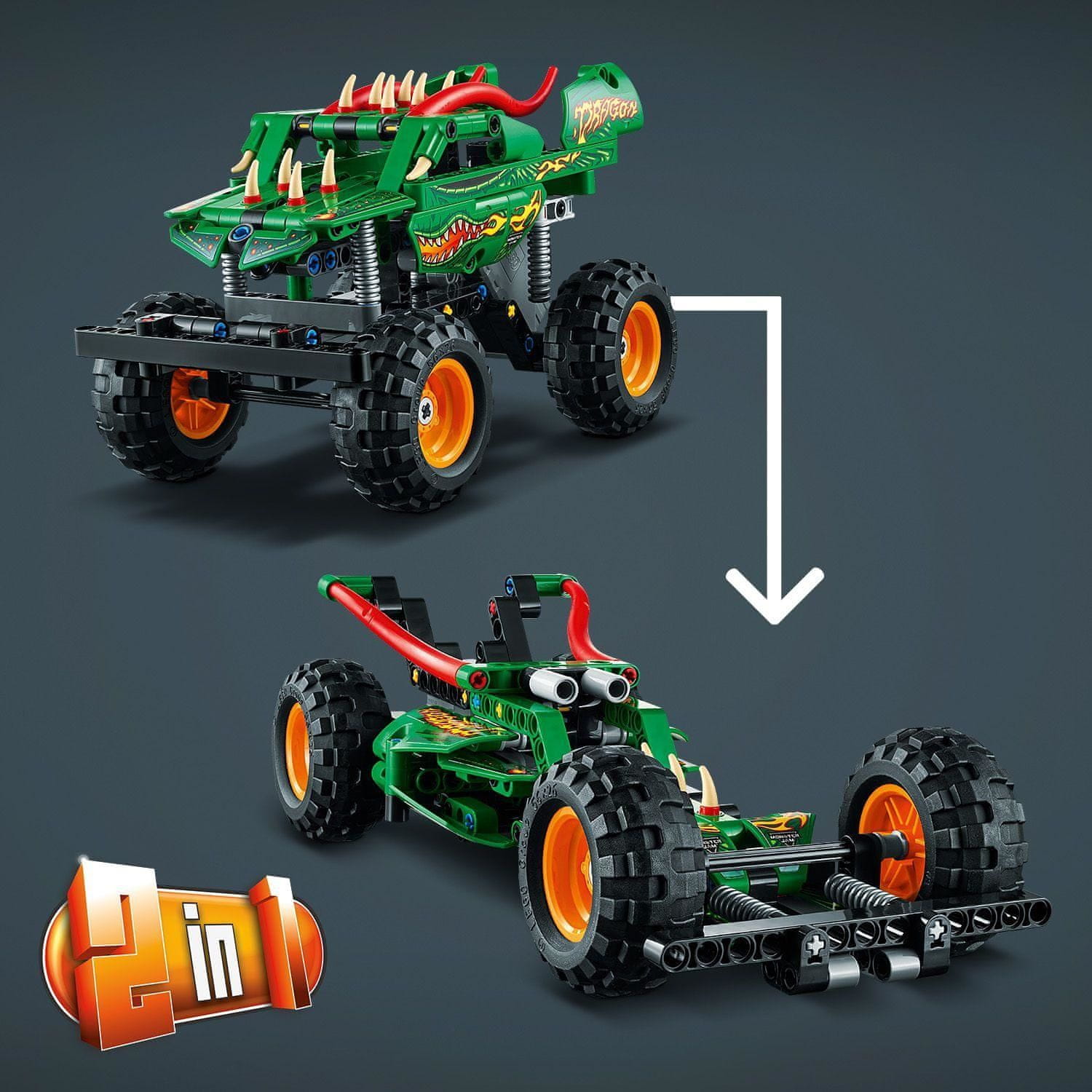 LEGO Technic 42149 Monster Jam Dragon